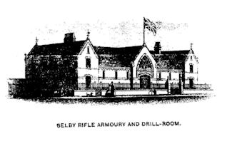 Drawing of Selby Drill Hall